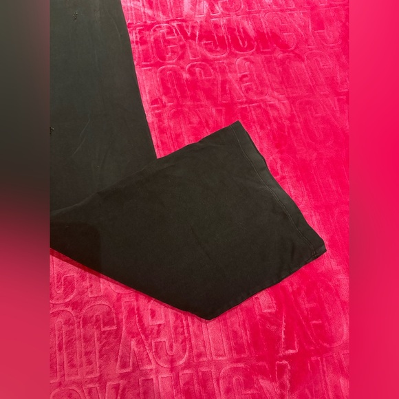 READ DESC - Victoria’s Secret PINK Leopard Fold Over Yoga Pants – very Flawed - Picture 4 of 16